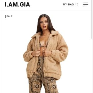 I Am Gia Teddy Coat